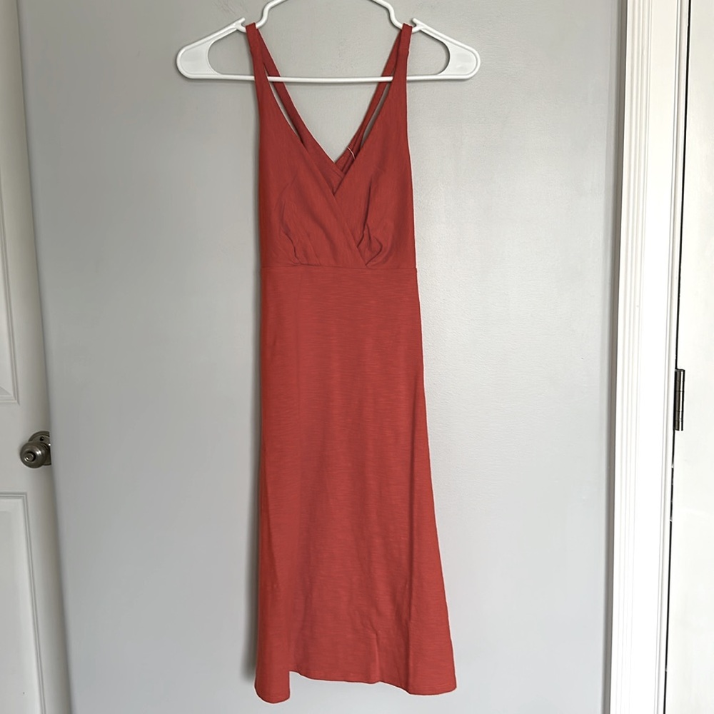 NWT Patagonia Amber Dawn Dress in Pimento Red, Size Small - Picture 5 of 7